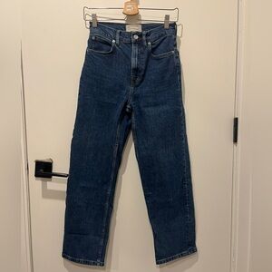 Everlane Women's way high jean sz 24 organic cotton